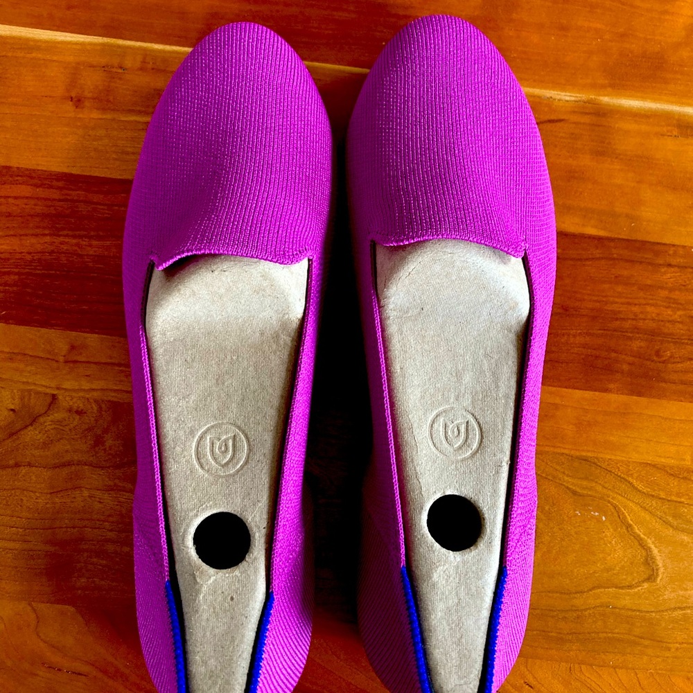 Rothy’s loafer in wild orchid size 8.5
